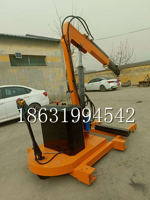 临河区自卸车厢随车吊 自制轮式四不像起重机 四驱平板吊 5吨 贵盛